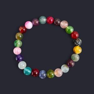 Mixed Beads Bracelet 8mm
